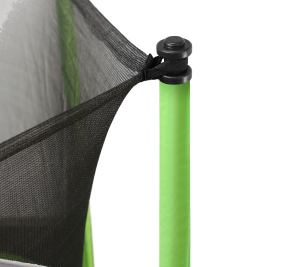 Батут Arland 12FT с внутренней страховочной сеткой и лестницей (Light green)
