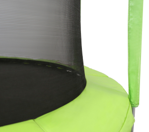 Батут Arland 16FT с внутренней страховочной сеткой и лестницей (Light green)