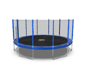 Батут DFC Trampoline Fitness с сеткой 16ft Синий