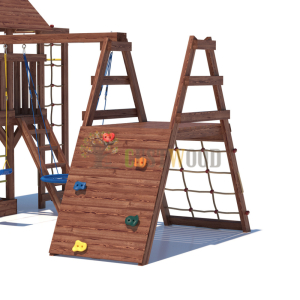 Детская деревянная игровая площадка для улицы дачи CustWood Scout SC12