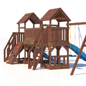 Детская деревянная игровая площадка для улицы дачи CustWood Scout SC13