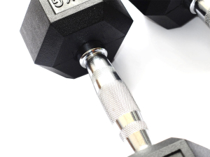 Гантель 27,5 кг гексагональная Original FitTools FT-HEX-27,5