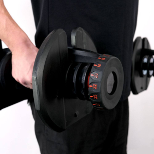 Гантель с регулировкой веса Liveup LS2315 (2.5-24 кг)