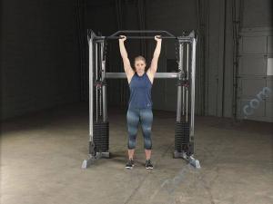 Сдвоенная блочная стойка Body Solid GDCC200