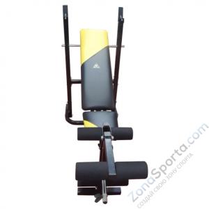 Силовая скамья со стойками DFC D210