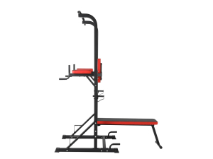 Турник/пресс/брусья со скамьей Unix Fit Power Tower 120P