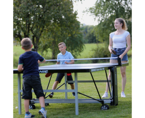 Теннисный стол DONIC Outdoor Roller 1000 Grey