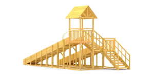 Зимняя горка Савушка Зима Wood 7/2